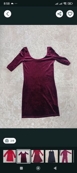 Одяг розміру XS: пальто, плаття, блуза + спідниця, топ. Все за 200 гр