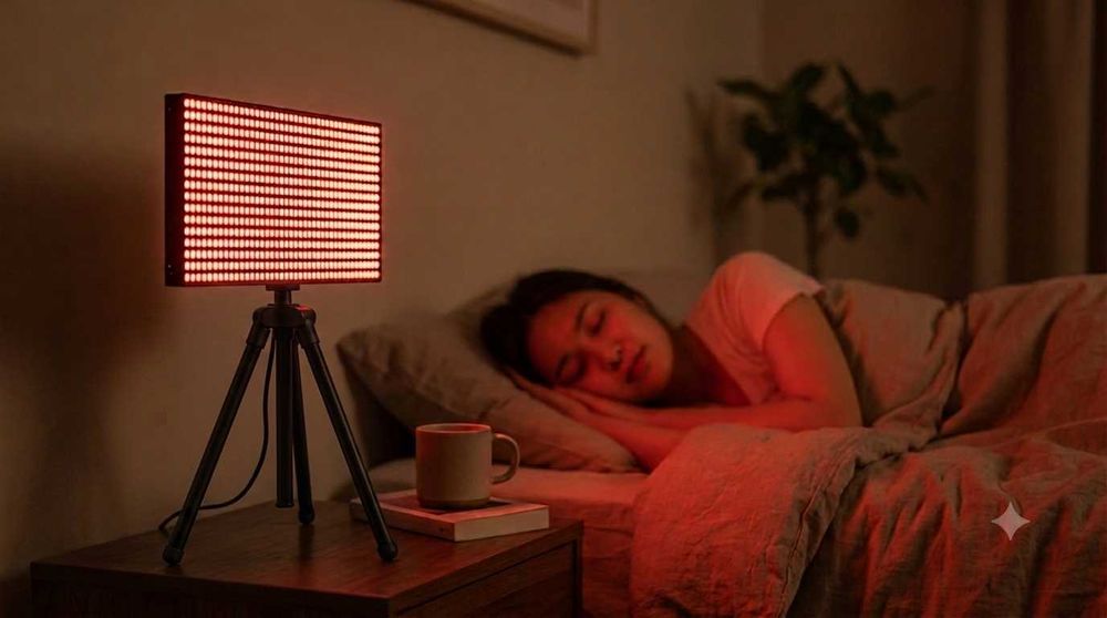 Despertador Solar (Simulação Nascer do Sol + Terapia Luz Vermelha)