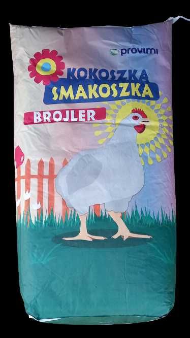 DOSTAWA 0 ZŁ !!! - Karma, pasza dla brojlerów od 1 do 21 dnia BROJLER 1 - PROVIMI, 25kg