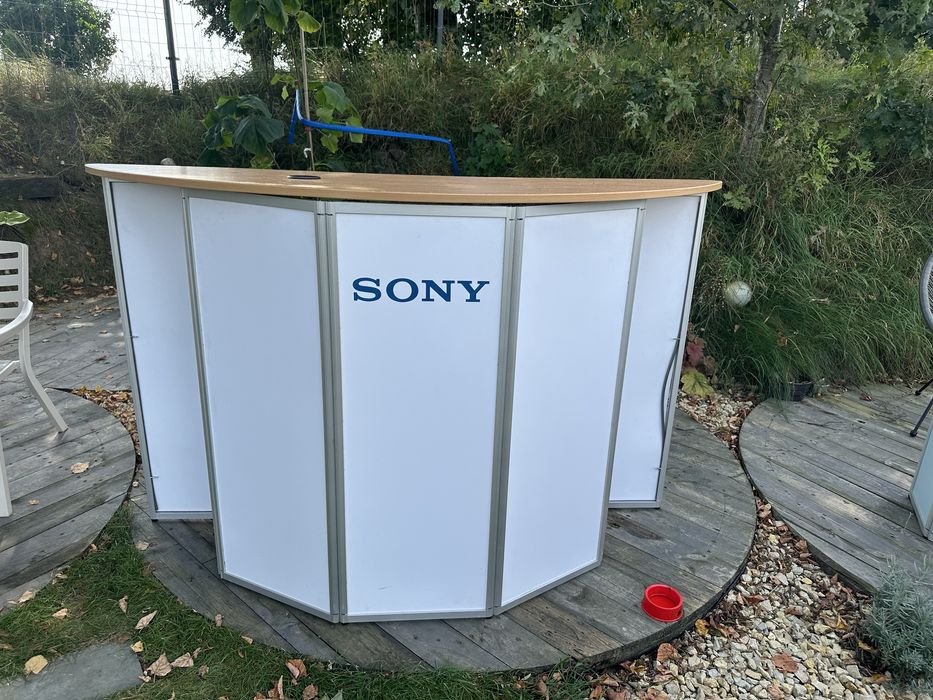 Stoisko reklamowe, przenośna lada wystawiennicza, targowa