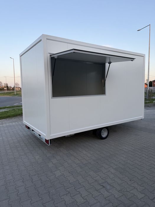 Przyczepa gastronomiczna -PREMIUM- 3,5m x 2m