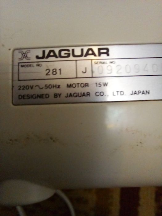 Продам швейную машинку JAGUAR