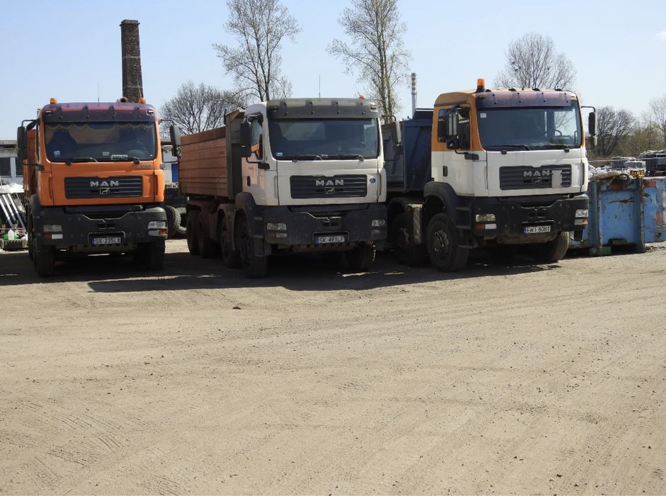 WYWÓZ Gruzu / GLINY Ziemia Transport Gliny WYBURZENIA