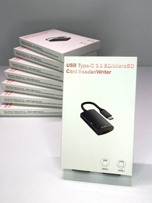 USB C Card Reader Картридер