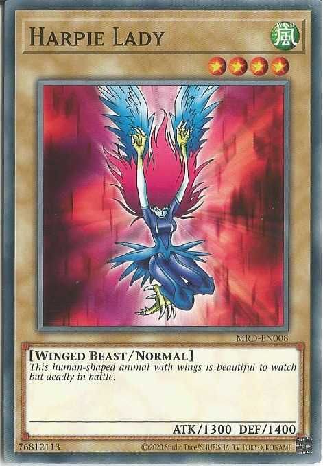 Karta YUGIOH Harpie Lady