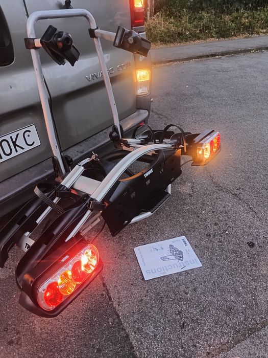 Bagażnik uchwyt rowerowy platforma na hak Thule EW920 g2  46kg