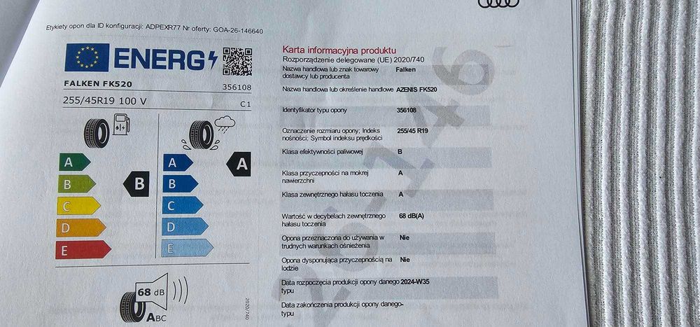 Opony Letnie FALKEN z Gwarancją
