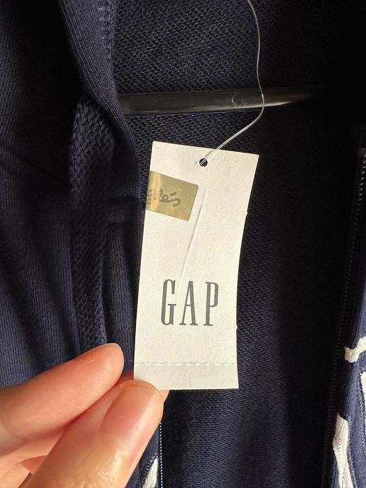 Casaco Gap mulher azul marinho S fato de treino novo blusao