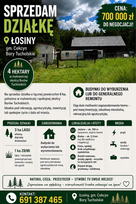 Działka, siedlisko