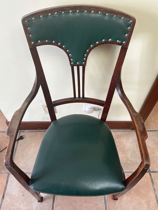 2 cadeirões antigos raros muito bom estado