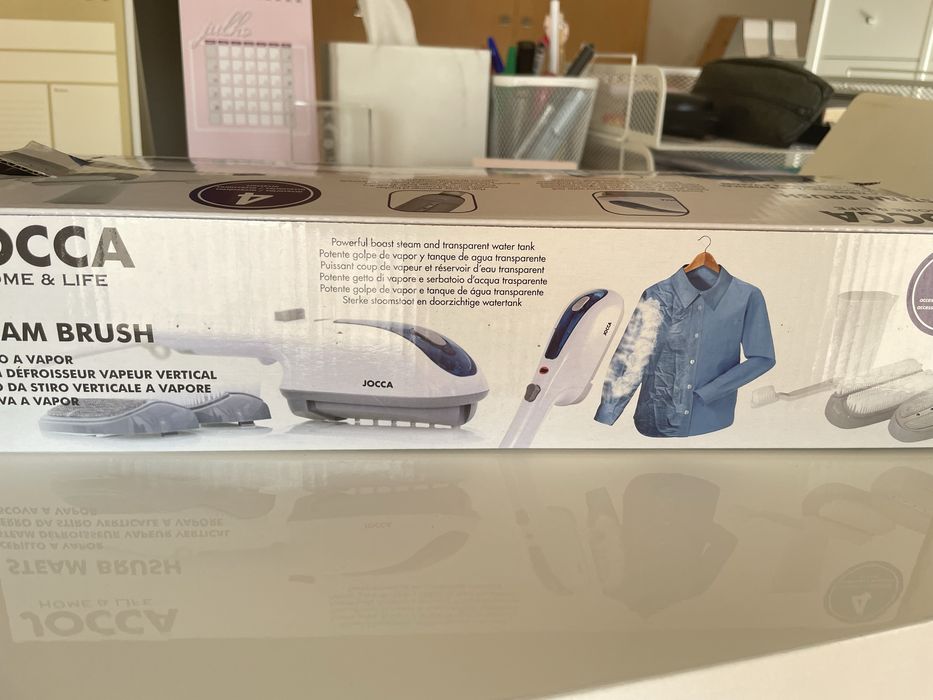 Ferro vertical a vapor