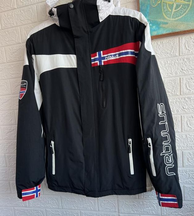 Гірськолижна тепла куртка Nebulus зимова на мембрані чоловіча рХЛ