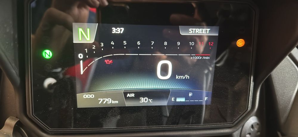 Yamaha Tracer 7GT 800kms de julho de 2026
