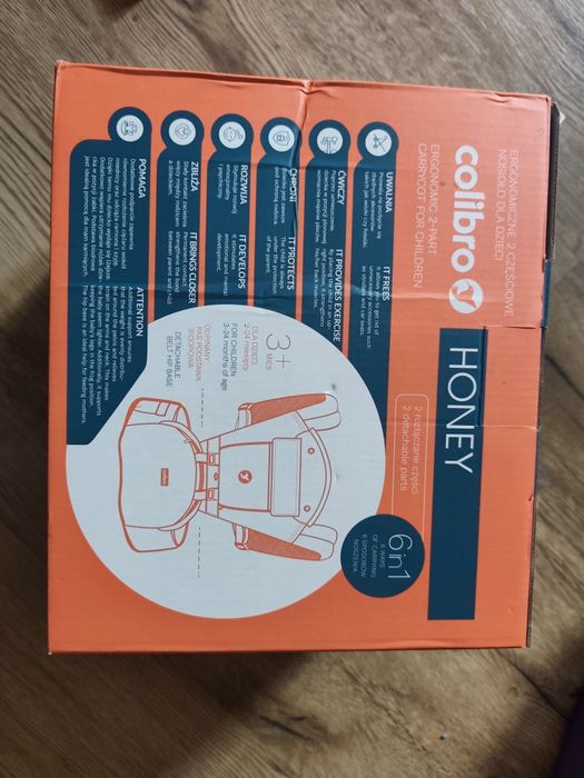 Nosidło dla dziecka Colibro Honey 6w1