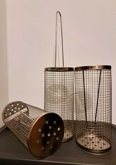 Zestaw,   3 x Koszyk do  grillowania