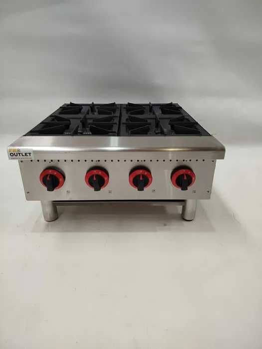 Fogão a gás de bancada em inox - NOVO