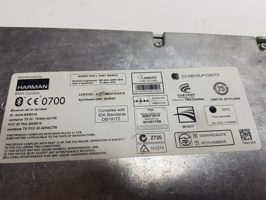 Módulo Eletrónico Bmw Serie X1 E84