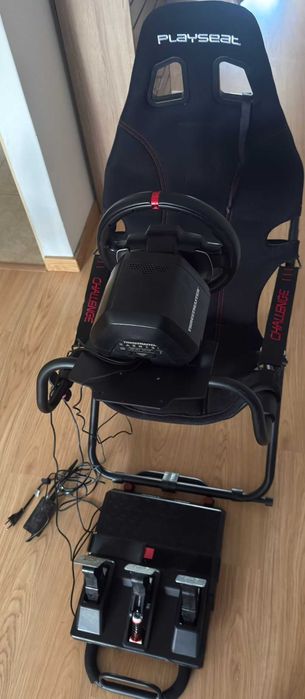 Volante Thrustmaster T248 + Cadeira Logitech Playseat