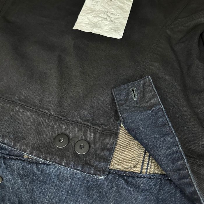 Джинсова куртка 11 by Boris Bidjan Saberi J1 F-1401 Black Wash Denim