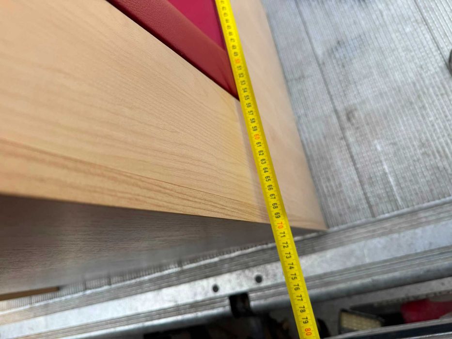 Sofa barowa loża 60x106 czerwona sofy loże kanapa  biuro dom pub bar