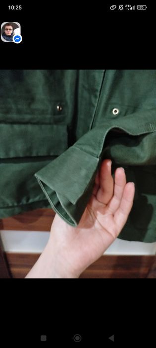 Kurtka lub gruba koszula wojskowa army utility 100% bawełna H&M M 38