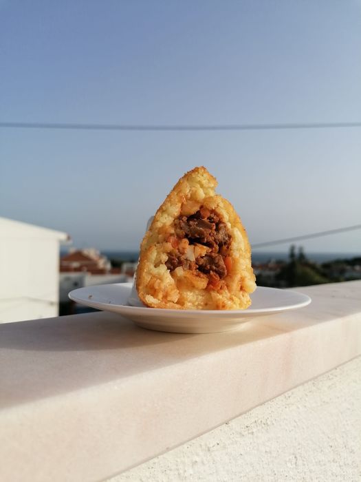 Maquina italiana para fabrico rapido de arancini com varios moldes