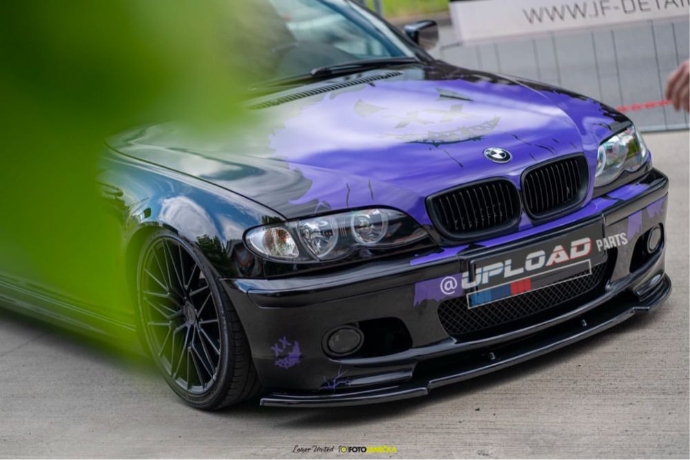 BMW Serie 3 E46 Lip Frontal look Maxton Design Pack M