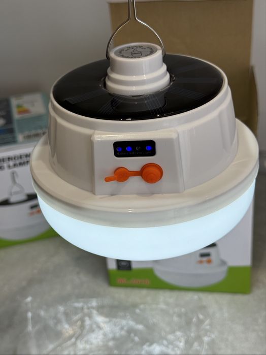 Светильник-фонарь для кемпинга с солнечной батареей Luna Guest