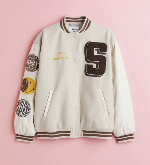 Жіночий бомбер куртка H&M та Smiley