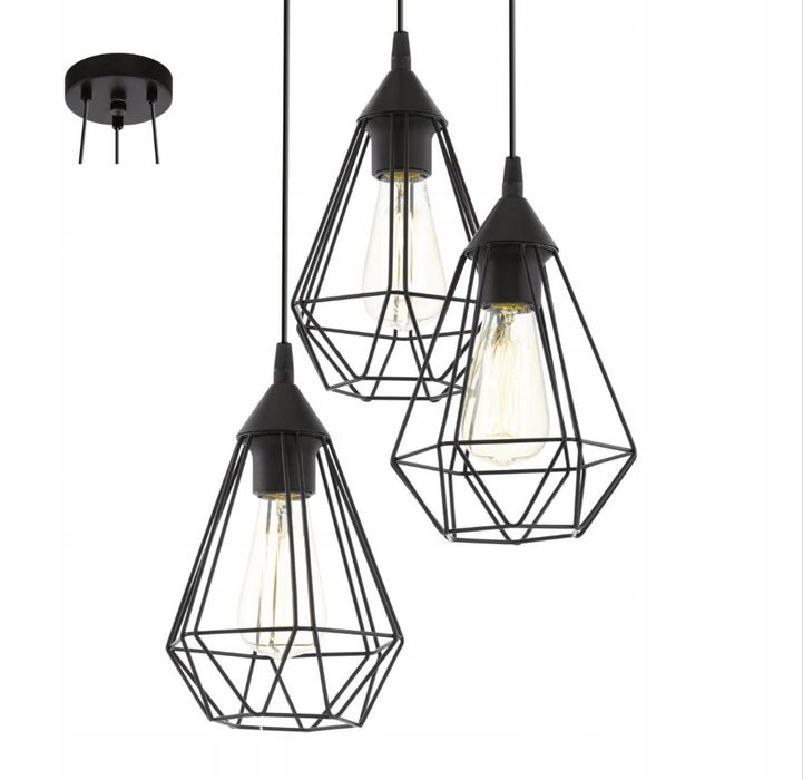 Lampa wisząca Eglo 1 -punkty światła E27