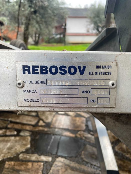 Reboque em alumínio para transportes de motos