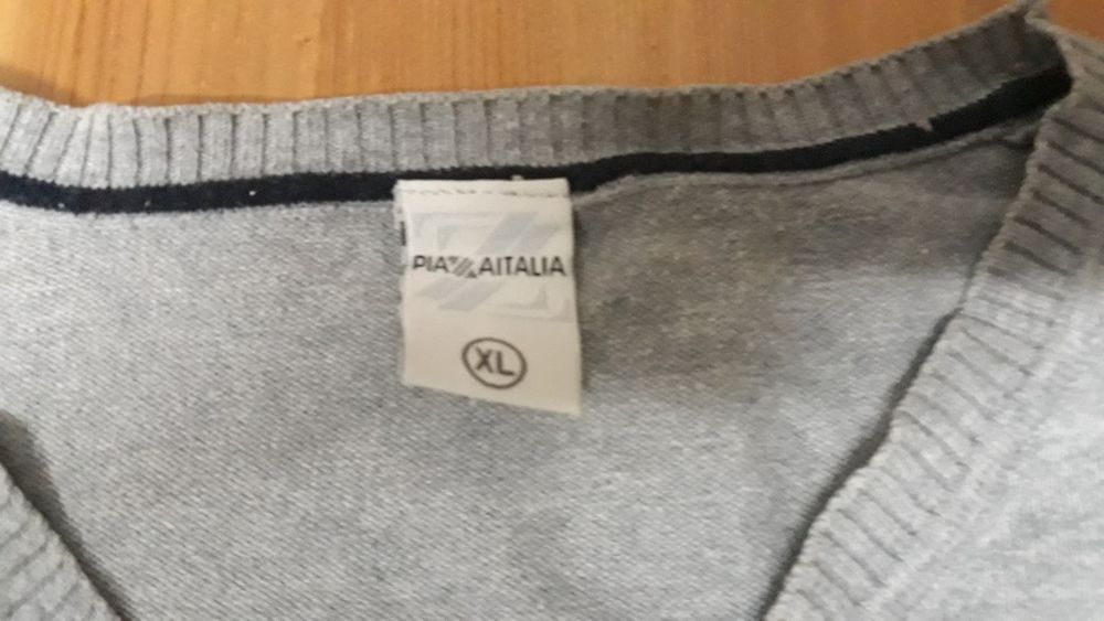 Męski sweterek szary L-XL
