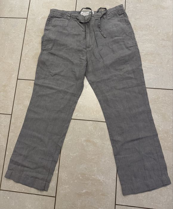 Męskie letnie Spodnie 100% Len  Next Authentic Linen – Rozmiar M/L jak nowe