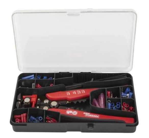 Zaciskarka z zestawem Powerfix 231szt nowe