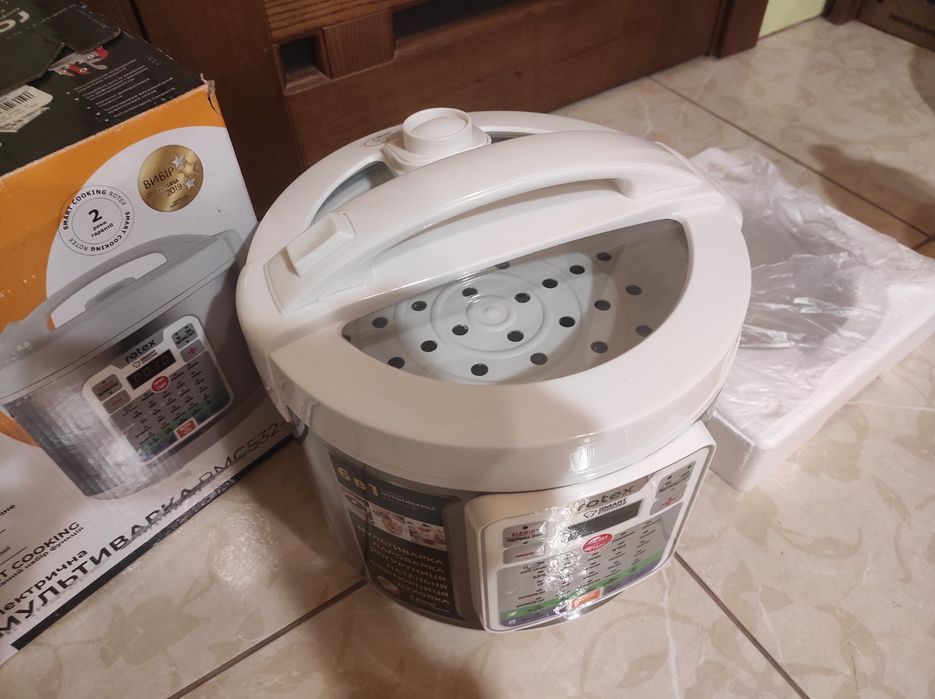 34 програми мультиварка Rotex RMC532-W нова