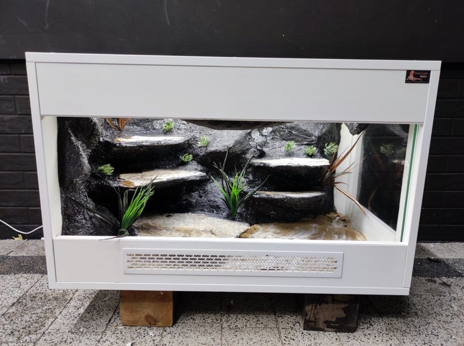 Terrarium 60x40x40 gekon lamparci jaszczurka PETMARKET