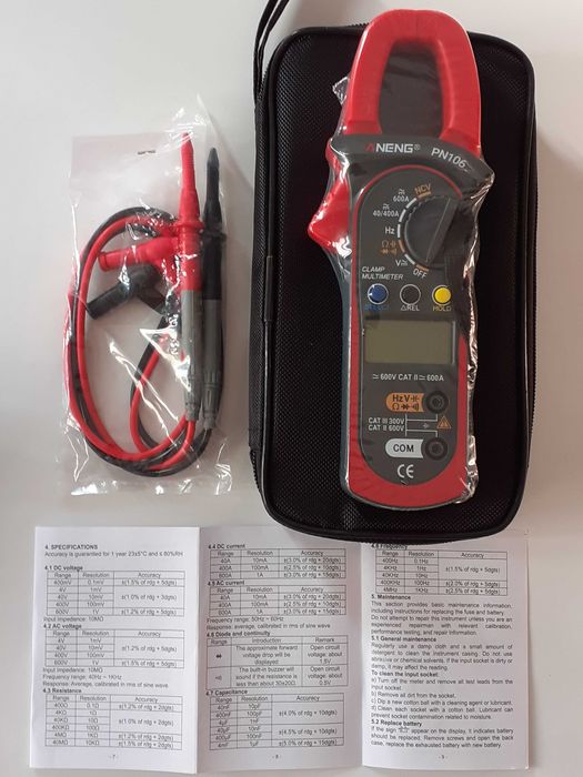 Pinça amperimétrica - vários modelos