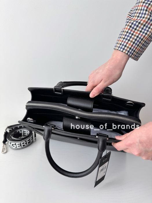 KARL LAGERFELD Simone Satchel Жіноча сумочка шопер женская сумка тоте
