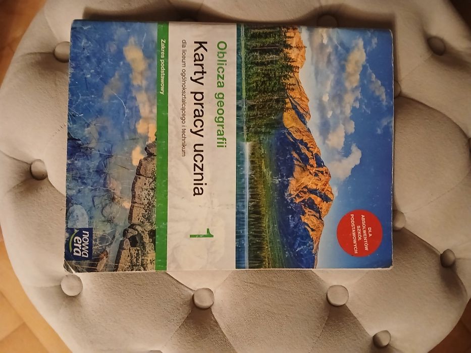 Ksiazka karty pracy ucznia 1 oblicza geografii