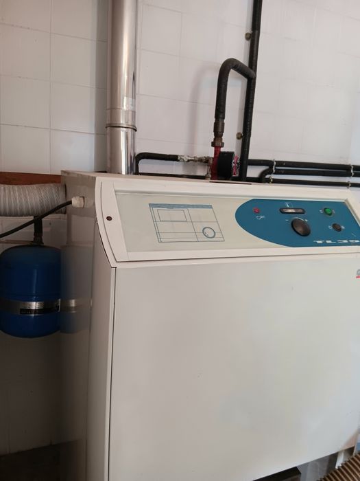 Caldeira a pellets para aquecimento Central e AQS