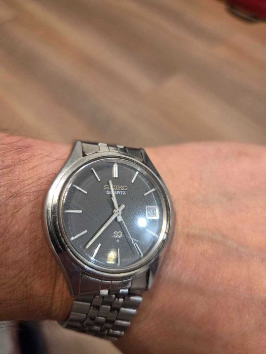 Seiko Quartz 7123-8411 Japan – oryginalny zegarek, 7123A, komplet z bransoletą