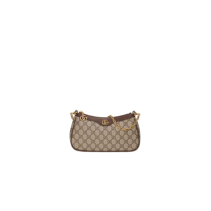 Сумка Gucci Ophidia Small Shoulder Chain Top Handle Bag GG Supreme Bei