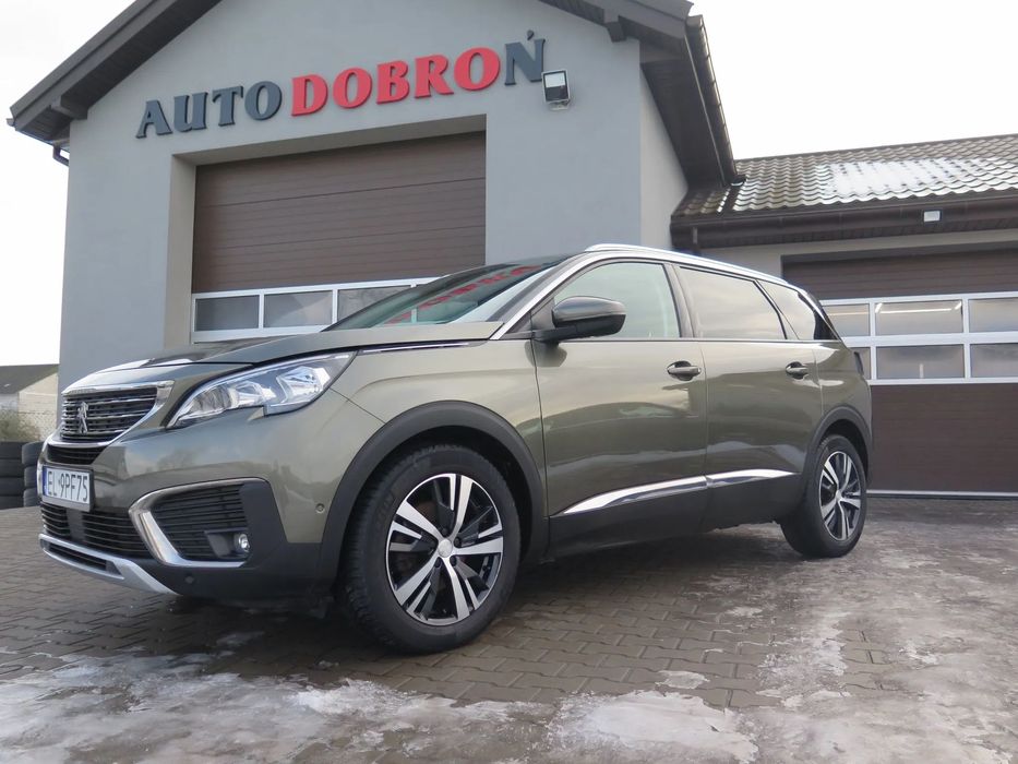 Peugeot 5008 1,5 Blue HDi 130 KM. 7-os. ALLURE, Bezwypadkowy, 2018r.
