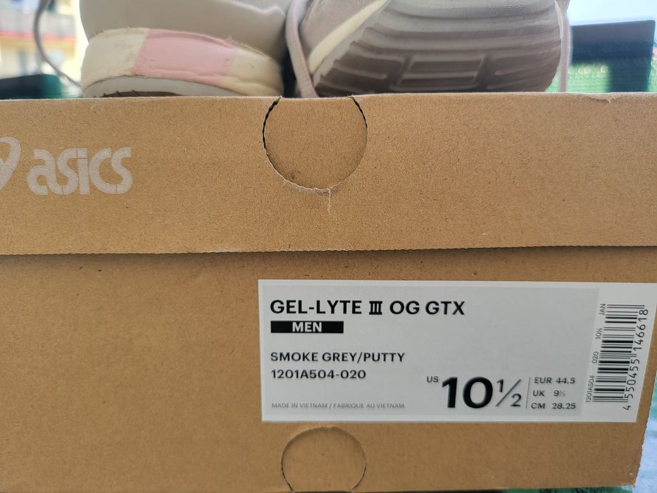 Asics Gel-Lyte III Og Gtx "Nihonzaru" rozm. 44,5. US 10,5.
As