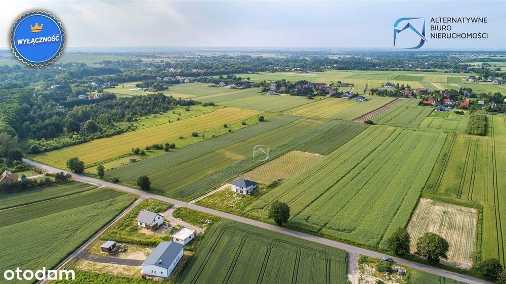 Atrakcyjna działka budowlano-rolna w Żabiej Woli