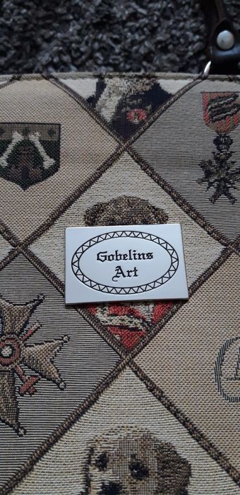 Torba renomowanej belgijskiej marki Gobelins Art,