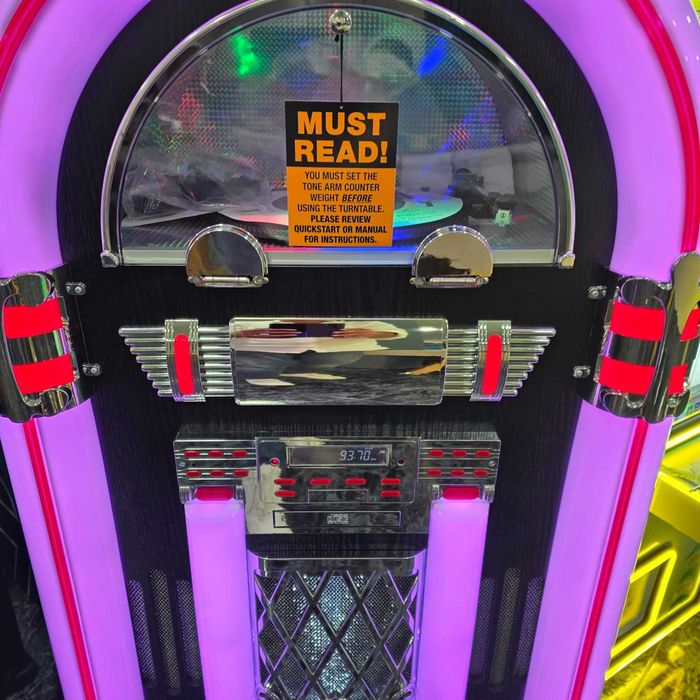 Juke Box Retro (com leitor vinil) - Novas