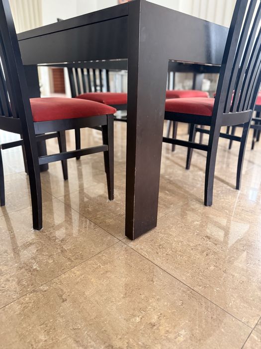 Mobília de sala de jantar
