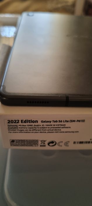Tablet samsung s6 lite