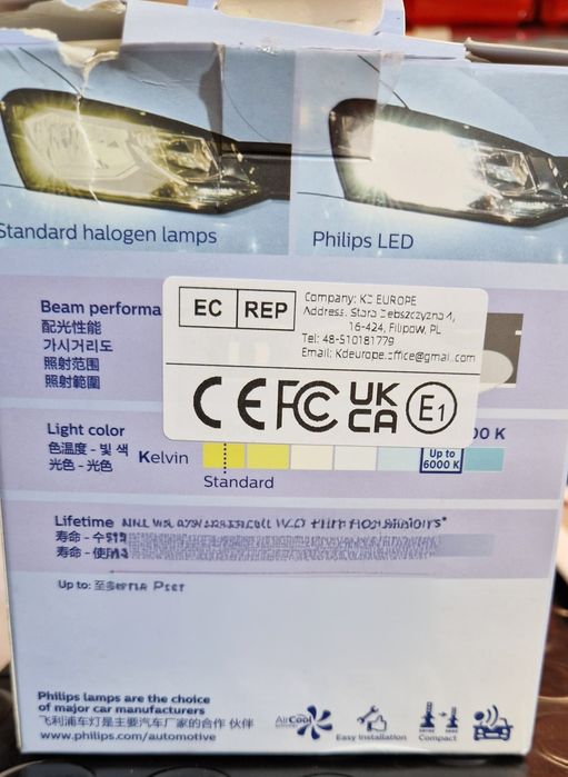 Philips led pro3101 H4